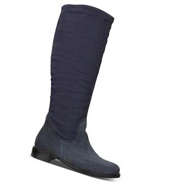 Women's Ecco Sartorelle 25 High-cut Boots Blue | Canada 23HAP